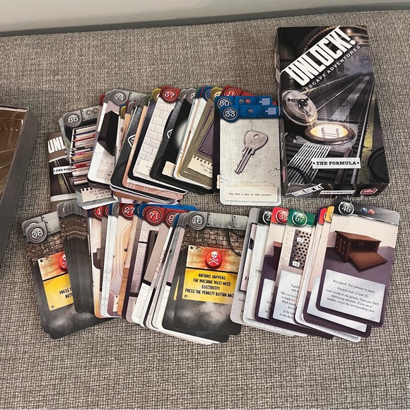 Unlock! Escape Adventures THE FORMULA Escape Room Puzzle Adventure Game COMPLETE - Picture 6 of 6